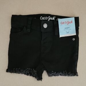 Cat & Jack Black Kids Shorts